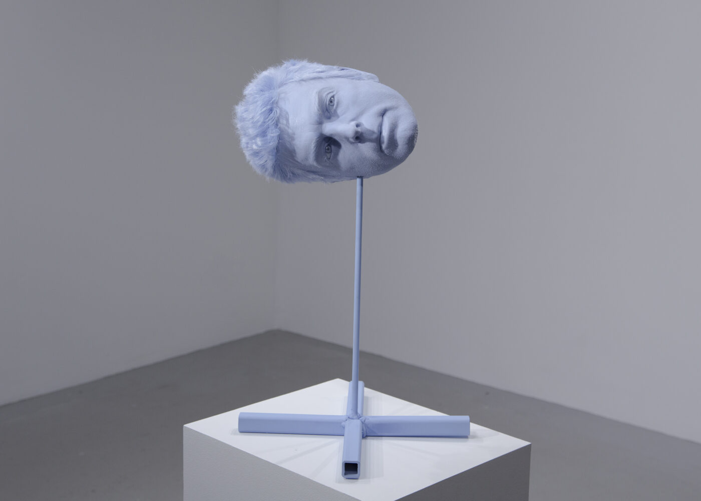 SELF PORTRAIT (covid head, after Aither),